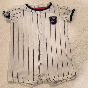 Carter’s Boys 100% Cotton Romper, 12 Months